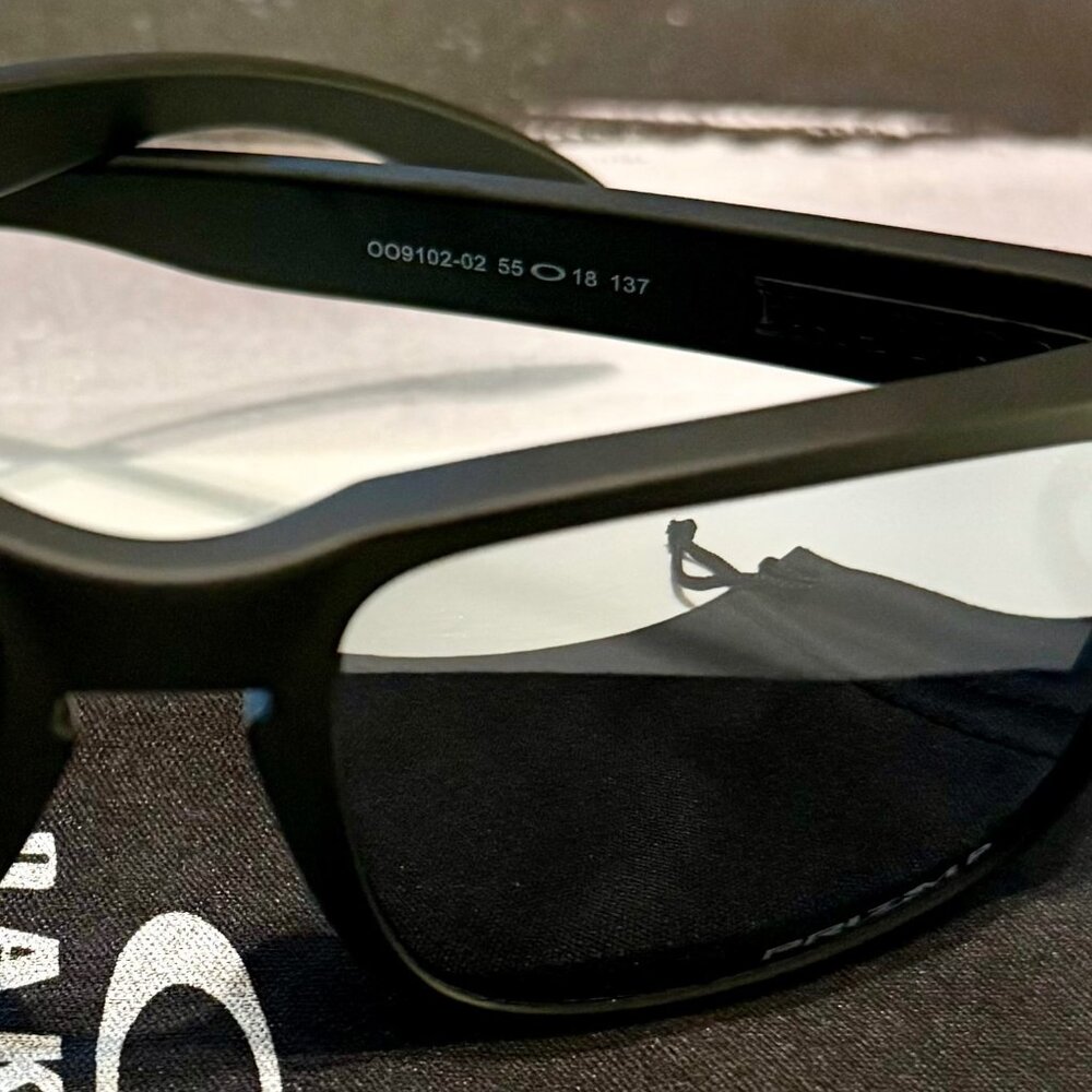 OO9102 Oakley Holbrook Chrome Iridium Prizm Polarized Sunglasses - Picture 4 of 11